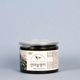 [Dokdo Trade] Allium Victorialis Linne Myeong-yi 500g-Pesticide-free, eco-friendly, Korean soy sauce, aged food, Korean side dish-Made in Korea